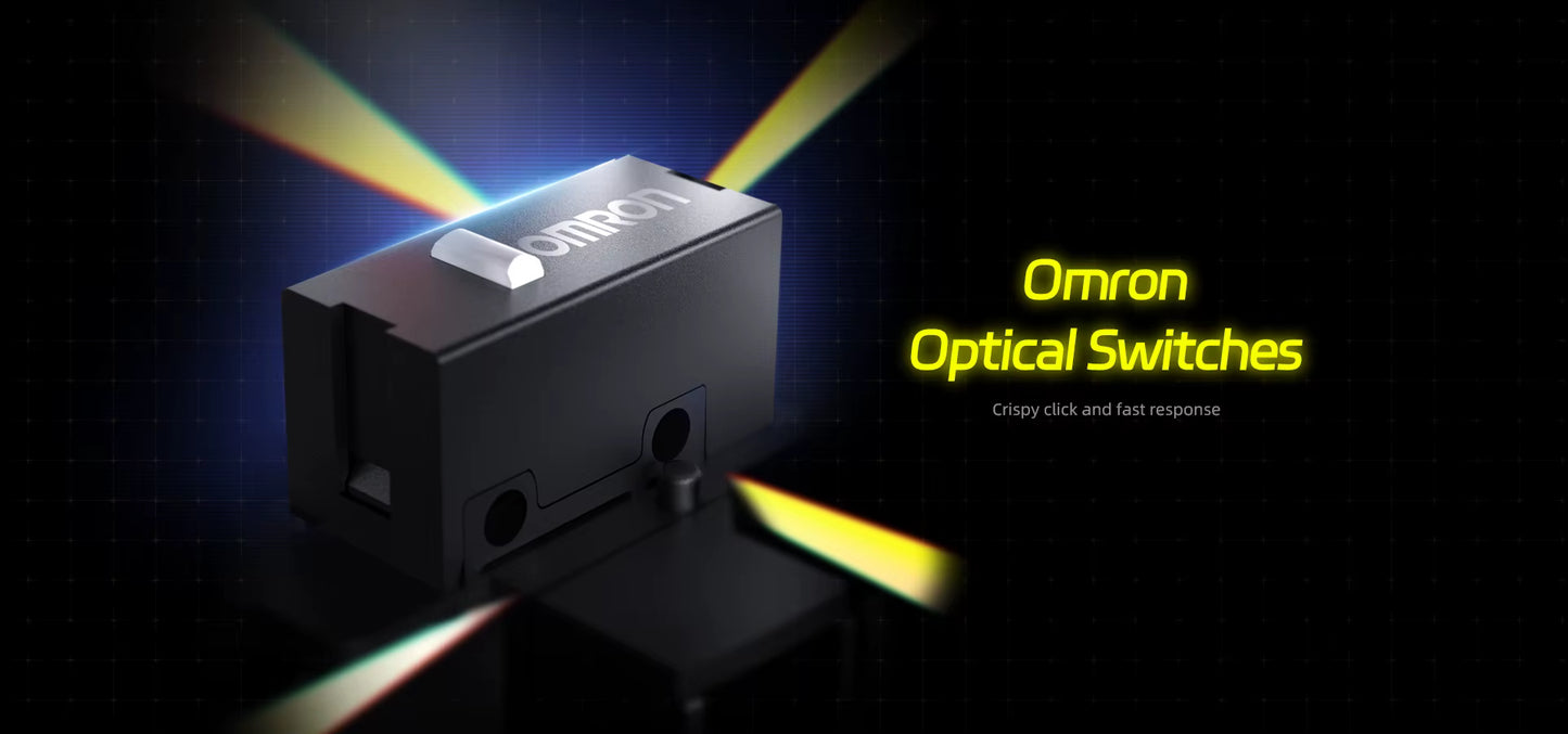 Ratón gaming inalámbrico Scyrox V8 ultraligero de 36 g con sensor PAW3950, modo triple, diseño ergonómico para FPS y esports