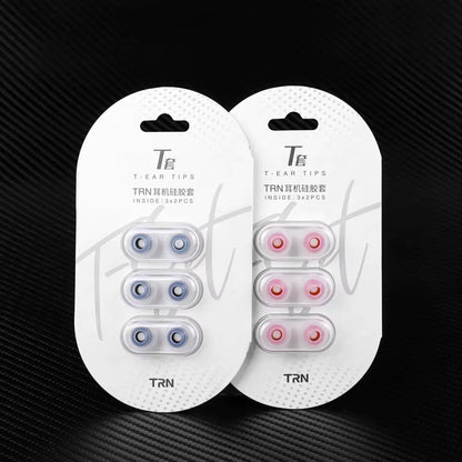 TRN T Ear-Tips Eartips para Audífonos IEM - Pack S, M y L
