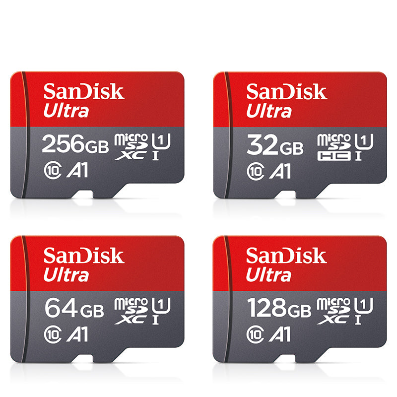 Tarjeta de Memoria SanDisk Ultra microSD UHS-I A1 Class 10 128GB 256GB