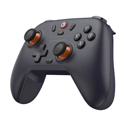 Mando inalámbrico GameSir T4 Nova Lite para videojuegos con conectividad por dongle y cable, compatible con Switch, Android, iOS y PC.