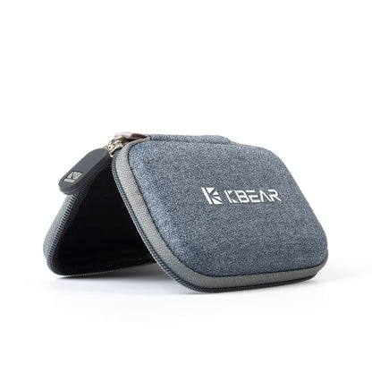 KBEAR High-end Fabric Case Estuche para Audífonos IEM - Compacto y elegante