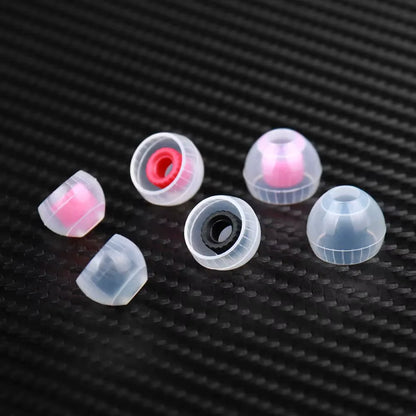 TRN T Ear-Tips Eartips para Audífonos IEM - Pack S, M y L