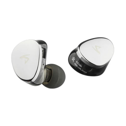 Auriculares in-ear SIMGOT EG280, IEM híbrido DD y planar con DAC USB-C para gaming, con diseño elegante y cables desmontables.