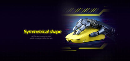 Ratón gaming inalámbrico Scyrox V8 ultraligero de 36 g con sensor PAW3950, modo triple y diseño ergonómico para FPS y esports.