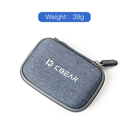 KBEAR High-end Fabric Case Estuche para Audífonos IEM - Compacto y elegante
