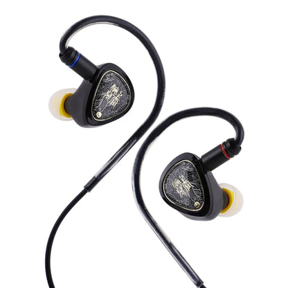 Auriculares in-ear TANGZU Wan’er S.G II con driver dinámico de 10mm PET, vista del modelo en la imagen.