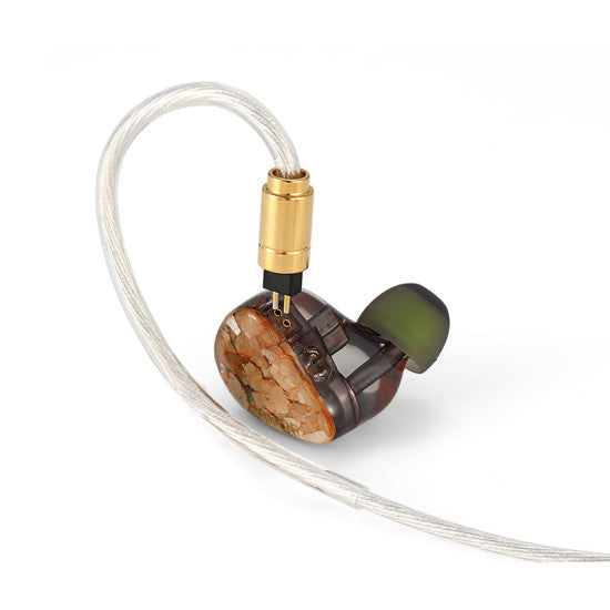 Audífonos IEM Híbridos TANSIO MIRAI ARMOR 2DD 2BA 1EST 0.78mm