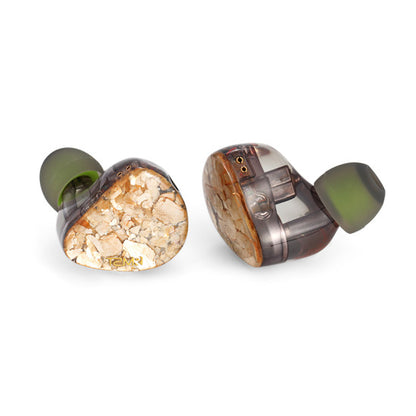 Audífonos IEM Híbridos TANSIO MIRAI ARMOR 2DD 2BA 1EST 0.78mm
