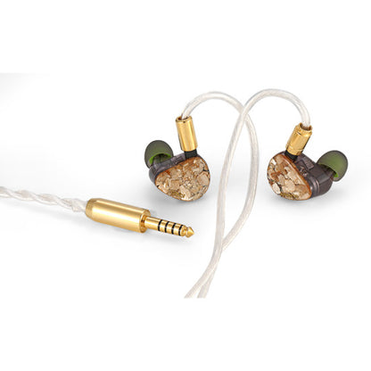 Audífonos IEM Híbridos TANSIO MIRAI ARMOR 2DD 2BA 1EST 0.78mm