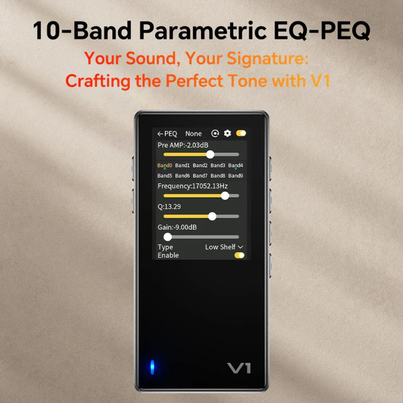 TempoTec Variations V1 Reproductor HiFi Portátil 5 en 1 Doble DAC 3.5mm 4.4mm