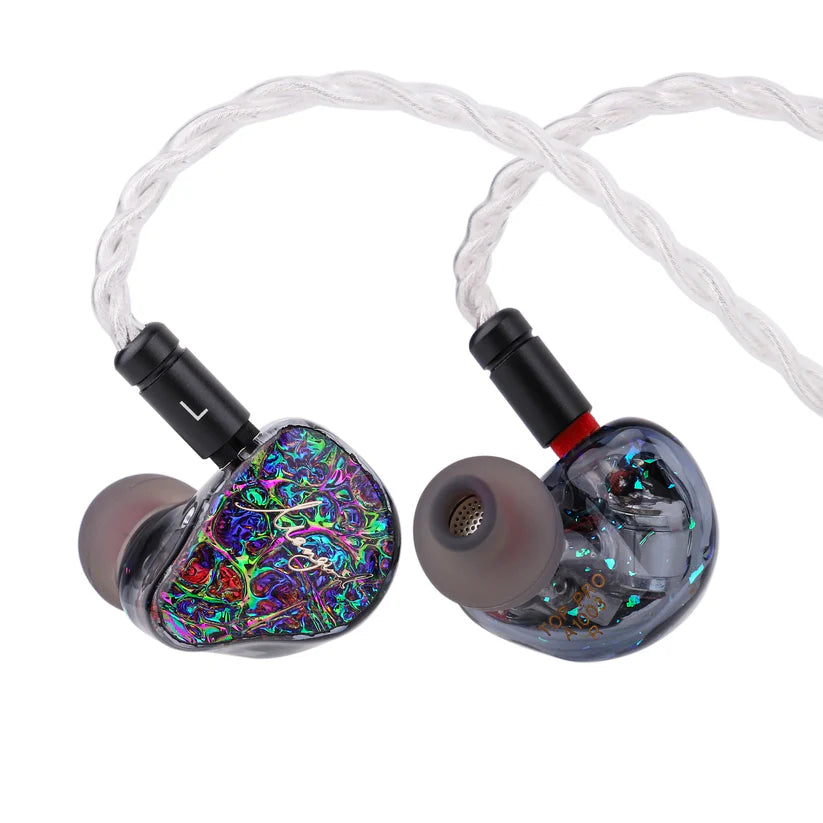 Audífonos IEM Híbridos XENNS Mangird Top Pro 2DD 8BA 3.5mm 4.4mm