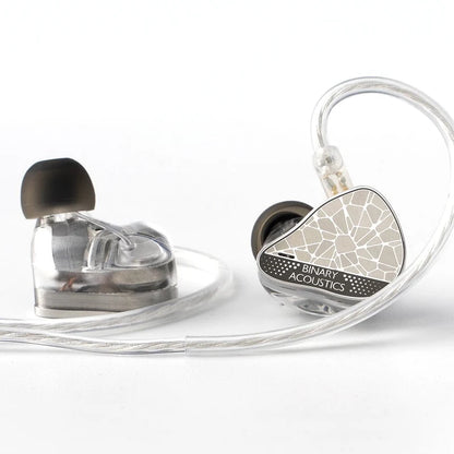 Audífono IEM Binary EP321 MEMS – Híbrido 2DD + 3BA + 1 MEMS