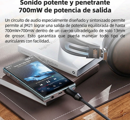 Reproductor Hi-Res FiiO JM21 3GB+32GB Android 13 Dual CS43198 4.4mm