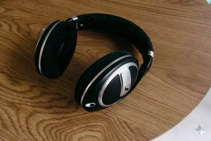 Audífonos abiertos over-ear Sennheiser HD 599 SE con diseño cómodo y auriculares grandes para una experiencia de audio premium.