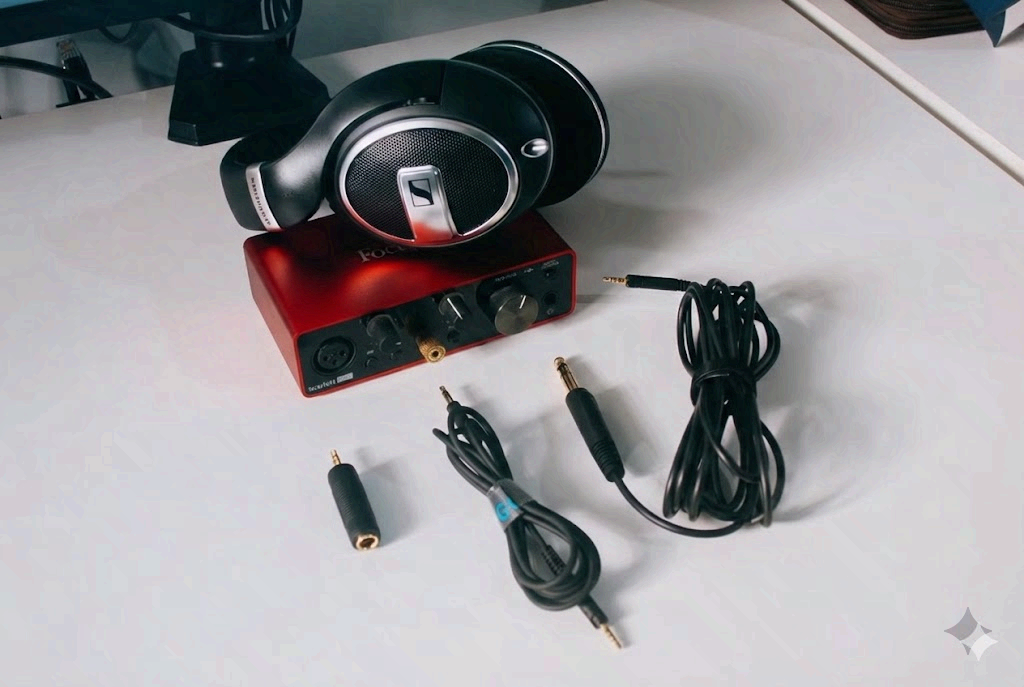 Audífonos abiertos over-ear Sennheiser HD 599 SE, con diadema acolchada y auriculares grandes para una experiencia de audio cómoda y clara.