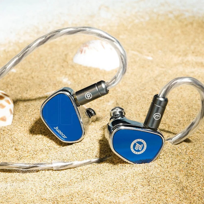 Audífono IEM JUZEAR Nimbus – 10mm Dynamic Driver con 3 Boquillas y Cable 3.5/4.4mm