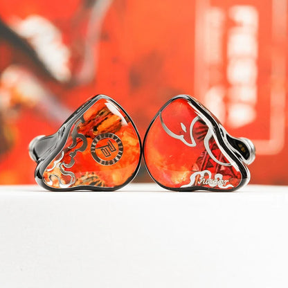 Audífonos IEM JUZEAR x Vivir Digital FIESTA Híbrido 1DD + 3BA