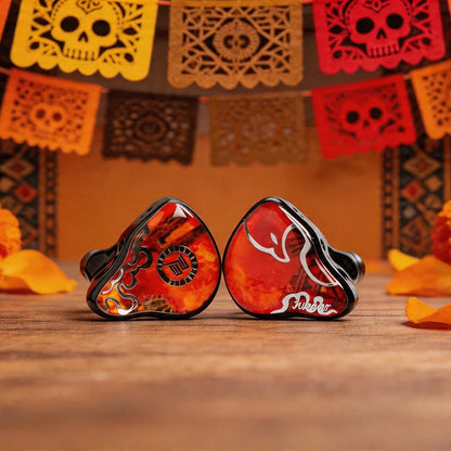 Audífonos IEM JUZEAR x Vivir Digital FIESTA Híbrido 1DD + 3BA