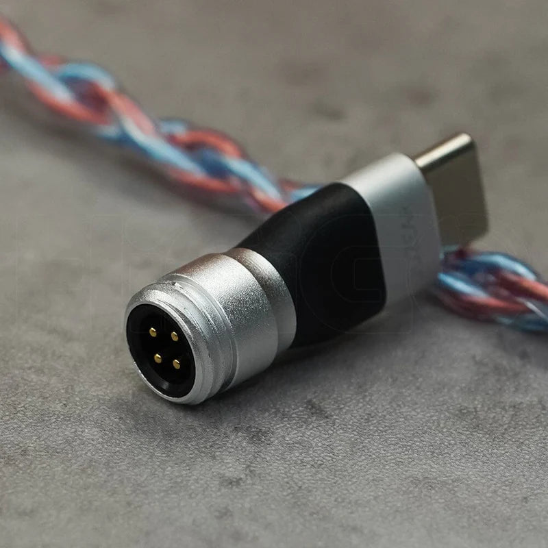 JUZEAR x Z Reviews Defiant Green-Bronze Tipo-C IEM Híbridos 1DD 3BA
