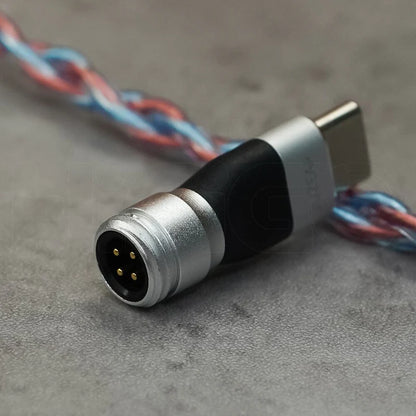 JUZEAR x Z Reviews Defiant Green-Bronze Tipo-C IEM Híbridos 1DD 3BA