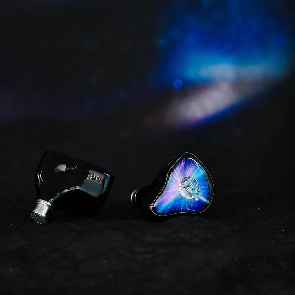 JUZEAR x KOTO Nebula Audífonos IEM Tribrid 1DD 3BA 1 Planar 3.5mm 4.4mm