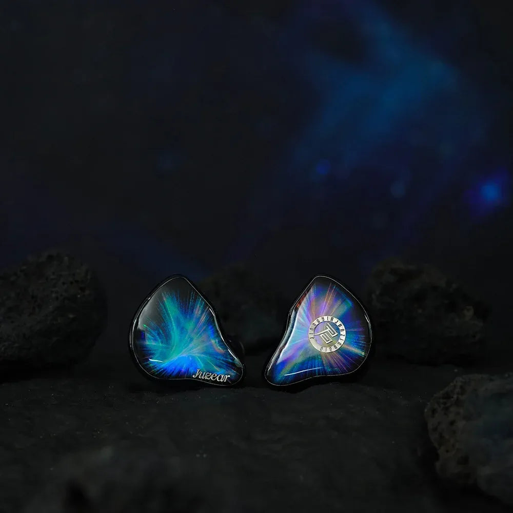JUZEAR x KOTO Nebula Audífonos IEM Tribrid 1DD 3BA 1 Planar 3.5mm 4.4mm