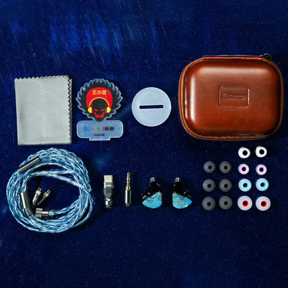 JUZEAR x Z Reviews Defiant Gamefidelity Edition IEM Gaming 1DD 3BA Mic Type-C 3.5mm