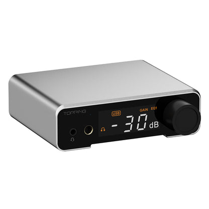 TOPPING DX1 II DAC Amp de Escritorio Balanceado 4.4mm con PEQ y Óptico