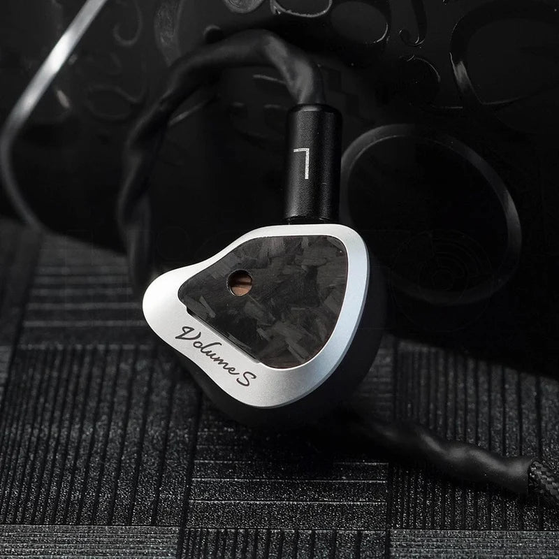 Audífono IEM Softears VolumeS – 2DD + 2BA Híbrido con Doble Afinación