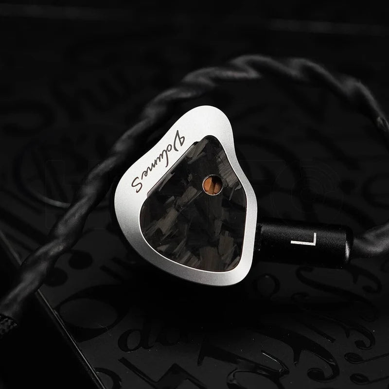 Audífono IEM Softears VolumeS – 2DD + 2BA Híbrido con Doble Afinación