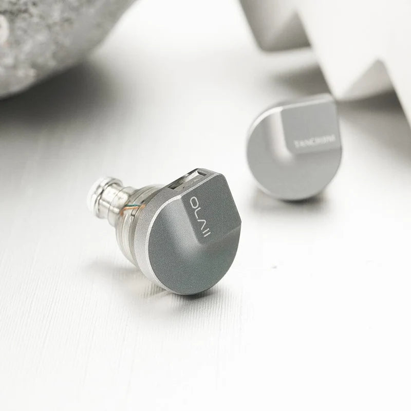 Tanchjim OLA II Hybrid IEM 10mm DMT5 + Pure Hi BA 3.5mm y en Type-C