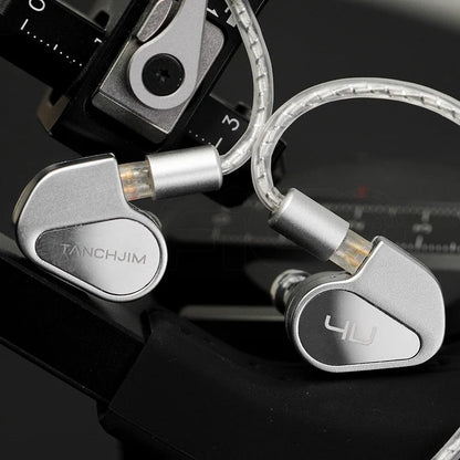 Audífonos IEM TANCHJIM 4U DMT4 Ultra con Filtro Ajustable de 4 Niveles