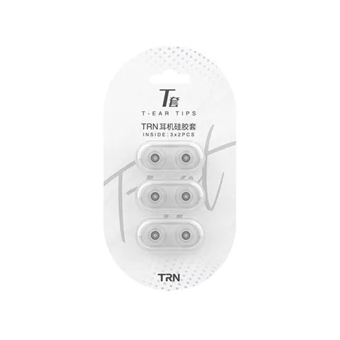 TRN T Ear-Tips Eartips para Audífonos IEM - Pack S, M y L